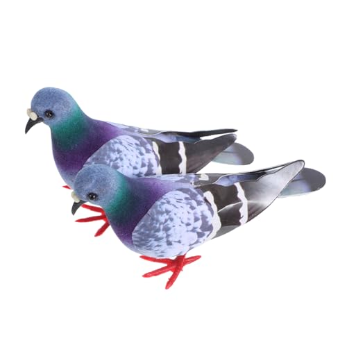 UKCOCO 2 Stück Simulations-taubenmodell Tauben-partydekorationen Minivögel Zum Basteln Kleine Vögel Zur Dekoration Künstliche Vögel Realistisch Künstliche Taubenfigur Vogelfiguren Schaum UKCOCO 2 Stück Simulations-taubenmodell Tauben-partydekorationen Minivögel Zum Basteln Kleine Vögel Zur Dekoration Künstliche Vögel Realistisch Künstliche Taubenfigur Vogelfiguren Schaum von UKCOCO