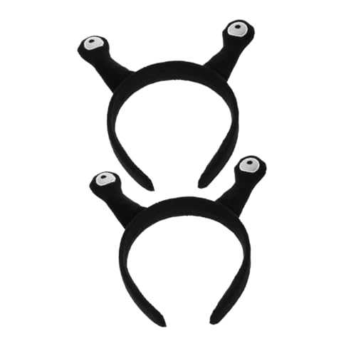 UKCOCO 2 Stück Snail Antenna Haarreif Weiches Stirnband mit Schneckenhörnern für Mädchen Karneval Halloween Party Cosplay Haarschmuck Lustiges Accessoire UKCOCO 2 Stück Snail Antenna Haarreif Weiches Stirnband mit Schneckenhörnern für Mädchen Karneval Halloween Party Cosplay Haarschmuck Lustiges Accessoire von UKCOCO