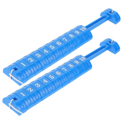 UKCOCO 2 Stück Tischfußball Zähler Multifunktionale Scorekeeper für Tischfußballtische Robuste Punktzahlanzeigen Blau für Turniere und Spannende Spiele UKCOCO 2 Stück Tischfußball Zähler Multifunktionale Scorekeeper für Tischfußballtische Robuste Punktzahlanzeigen Blau für Turniere und Spannende Spiele von UKCOCO