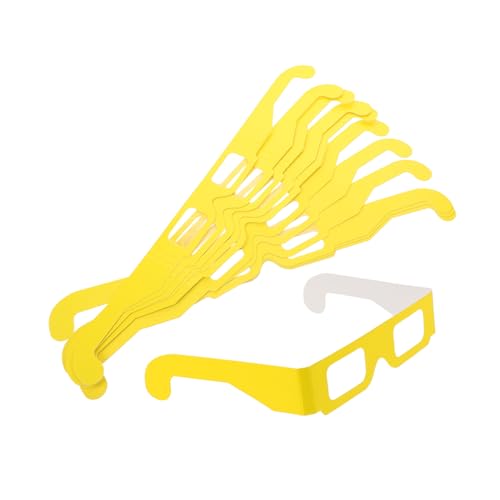 UKCOCO 20 Paare Diffractionsbrillen Gelb Rainbow Sonnenbrille Partyzubehör Bachelorette Party Favor für Club Festival Konzert Lichtshows UKCOCO 20 Paare Diffractionsbrillen Gelb Rainbow Sonnenbrille Partyzubehör Bachelorette Party Favor für Club Festival Konzert Lichtshows von UKCOCO