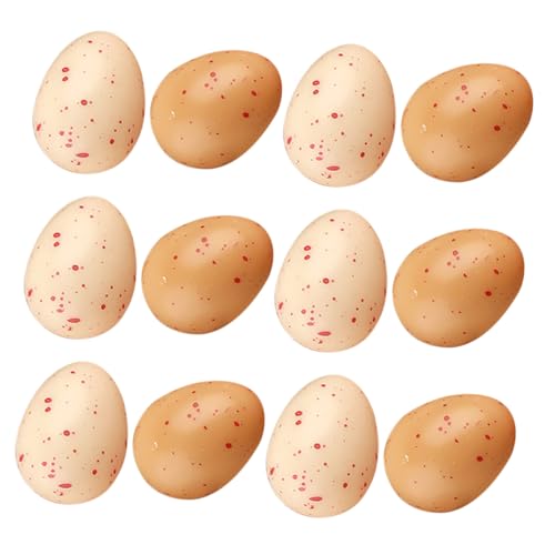 UKCOCO 20 Stück Simulierte Eierornamente Osterei Falsche Eier Eierverzierung Kleinkind-Ei- Ostervasendekoration Falsches Essen Osterdekor Harz UKCOCO 20 Stück Simulierte Eierornamente Osterei Falsche Eier Eierverzierung Kleinkind-Ei- Ostervasendekoration Falsches Essen Osterdekor Harz von UKCOCO