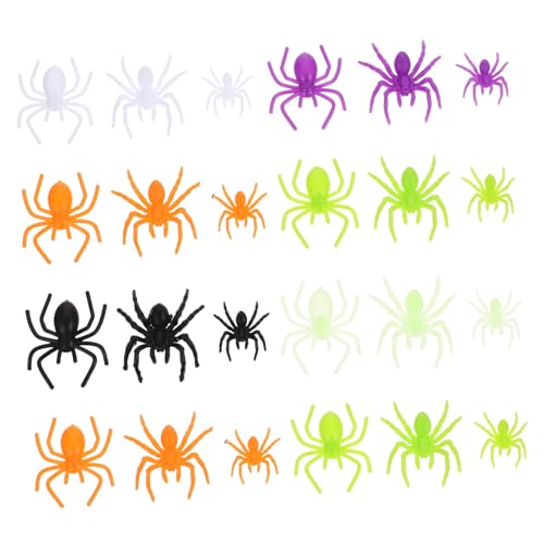 UKCOCO 200Stücke Realistische Spinnen aus Kunststoff für Halloween Dekoration Wiederverwendbare Spinnenspielzeuge für Grusel Streiche und Party Accessoires UKCOCO 200Stücke Realistische Spinnen aus Kunststoff für Halloween Dekoration Wiederverwendbare Spinnenspielzeuge für Grusel Streiche und Party Accessoires von UKCOCO
