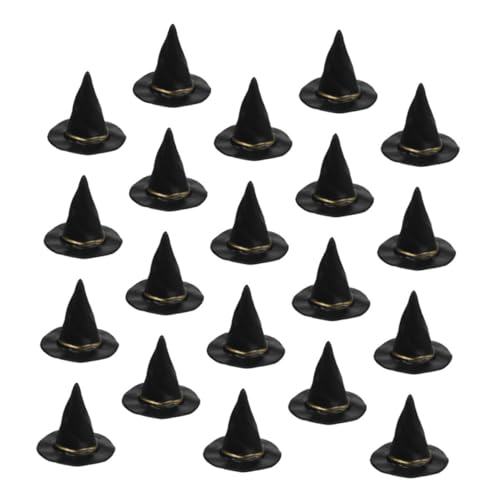UKCOCO 20Stücke Hexenhüte für Halloween Schwarze Puppenhaus Dekoration Kreative Bastelideen für Partys Vielseitige DIY Zubehörteile Authentisches Aussehen für Gruselige Feiern UKCOCO 20Stücke Hexenhüte für Halloween Schwarze Puppenhaus Dekoration Kreative Bastelideen für Partys Vielseitige DIY Zubehörteile Authentisches Aussehen für Gruselige Feiern von UKCOCO