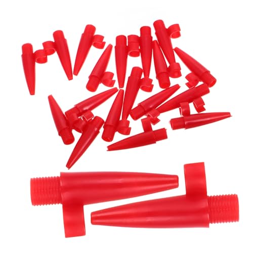 UKCOCO 20Stücke Kunststoff Luftpumpendüsen für Luftmatratzen Spielzeuge und Bälle Ersatzdüsen für Schnelles und Einfaches Aufblasen Langlebig und Robust von UKCOCO