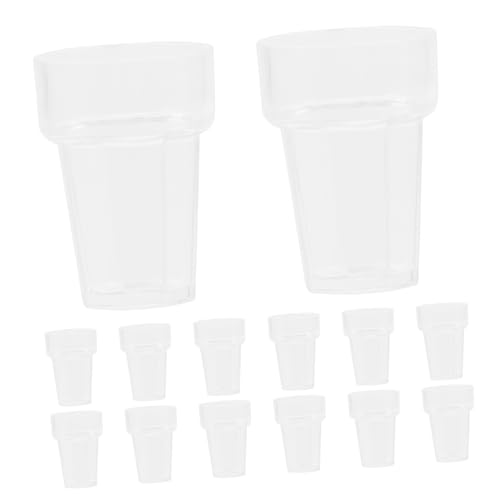 UKCOCO 20Stücke Wasserbecher Dekorative Mini Tassen für Puppenhaus Modelle Accessoires zur Verschönerung von Mini Häusern Hochwertige von UKCOCO