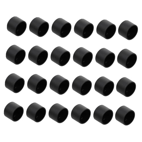 UKCOCO 24 Stück Teiliges Foosball Feet Caps aus Robustem Verschleißfestem Material Schützende Tischfußball Rohrkappen für Tischkicker Einfache Montage Langlebig und Platzsparend Schwarz UKCOCO 24 Stück Teiliges Foosball Feet Caps aus Robustem Verschleißfestem Material Schützende Tischfußball Rohrkappen für Tischkicker Einfache Montage Langlebig und Platzsparend Schwarz von UKCOCO