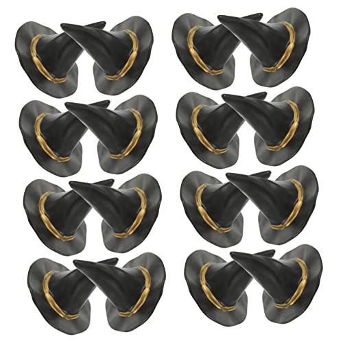 UKCOCO 24 Stück Teiliges Mini Hexenhüte Leichte Langlebige Halloween Deko Winzige Puppenhüte für DIY Basteln Sichere Mini Party Hats für Puppenhaus und Kinderzimmer Dekoration UKCOCO 24 Stück Teiliges Mini Hexenhüte Leichte Langlebige Halloween Deko Winzige Puppenhüte für DIY Basteln Sichere Mini Party Hats für Puppenhaus und Kinderzimmer Dekoration von UKCOCO