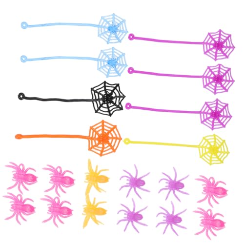 UKCOCO 24Stücke Gruselige Spinnen Spielzeuge Halloween Dekoration TPR Streiche Requisiten Realistische Spinnen und Netze für Partys und Grusel Events Flexibles und Langlebiges UKCOCO 24Stücke Gruselige Spinnen Spielzeuge Halloween Dekoration TPR Streiche Requisiten Realistische Spinnen und Netze für Partys und Grusel Events Flexibles und Langlebiges von UKCOCO