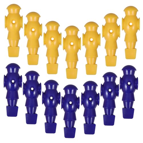 UKCOCO 26 Stück Fußballpool -Spielerfigur Tischfußball Männer Spieler Ersatz für Tischfußballspieler Tischfussball Gelb Ersatzbälle für Kickerbälle Tischfußballspielerstatue die Hüften UKCOCO 26 Stück Fußballpool -Spielerfigur Tischfußball Männer Spieler Ersatz für Tischfußballspieler Tischfussball Gelb Ersatzbälle für Kickerbälle Tischfußballspielerstatue die Hüften von UKCOCO