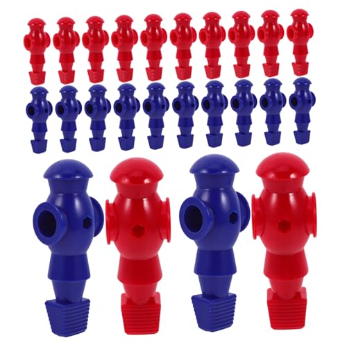 UKCOCO 26 Stück Schreibtisch-Fußballspiel Austausch von Tischfußballteilen Tischfußballfiguren Zubehör für Tischfußball Foosball Kickerspieler-Statue Teile von Fußballmaschinen Plastik UKCOCO 26 Stück Schreibtisch-Fußballspiel Austausch von Tischfußballteilen Tischfußballfiguren Zubehör für Tischfußball Foosball Kickerspieler-Statue Teile von Fußballmaschinen Plastik von UKCOCO