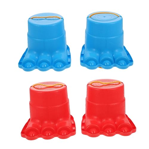UKCOCO 2Paare Stelzen Balancierende Spielzeuge für Draußen Fördert Agilität und Koordination Rutschfestes Design Hochwertigem Interaktives Junge Mädchen UKCOCO 2Paare Stelzen Balancierende Spielzeuge für Draußen Fördert Agilität und Koordination Rutschfestes Design Hochwertigem Interaktives Junge Mädchen von UKCOCO