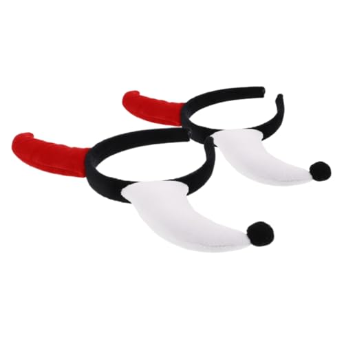 UKCOCO 2Stücke Clown Stirnbänder Halloween Haar Accessoires Einzigartiges Design Leicht und Angenehm für Partys und Auftritte für Altersgruppen UKCOCO 2Stücke Clown Stirnbänder Halloween Haar Accessoires Einzigartiges Design Leicht und Angenehm für Partys und Auftritte für Altersgruppen von UKCOCO