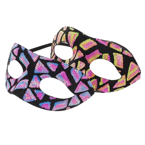 UKCOCO 2Stücke Halbgesichtsmaske für Halloween Venezianische Maskerade Maske für Karneval Maskenbälle Cosplay Events Langlebig Elegant UKCOCO 2Stücke Halbgesichtsmaske für Halloween Venezianische Maskerade Maske für Karneval Maskenbälle Cosplay Events Langlebig Elegant von UKCOCO