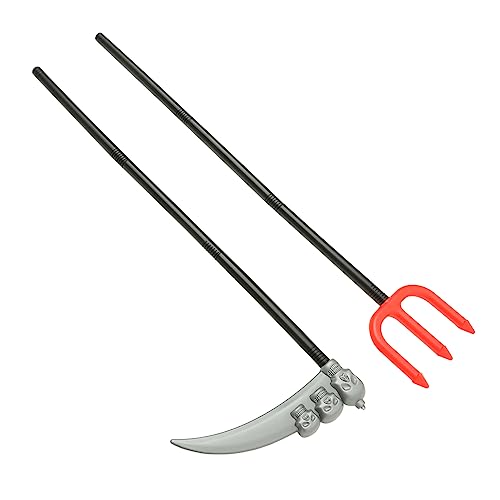 UKCOCO 2Stücke Halloween Cosplay Gehstock Roter für Kostümzubehör Bühnenrequisiten für Halloween Partys Festivals Leicht UKCOCO 2Stücke Halloween Cosplay Gehstock Roter für Kostümzubehör Bühnenrequisiten für Halloween Partys Festivals Leicht von UKCOCO