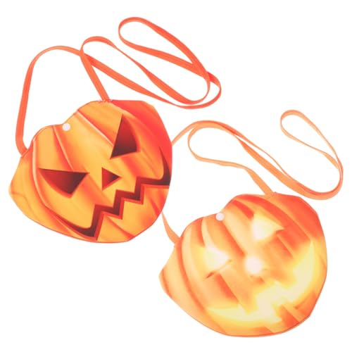 UKCOCO 2Stücke Halloween Geschenktüten Kompakte Süßigkeitssäckchen mit Festlichem Design für Halloween Feiern Partyzubehör zur Geschenkverpackung UKCOCO 2Stücke Halloween Geschenktüten Kompakte Süßigkeitssäckchen mit Festlichem Design für Halloween Feiern Partyzubehör zur Geschenkverpackung von UKCOCO