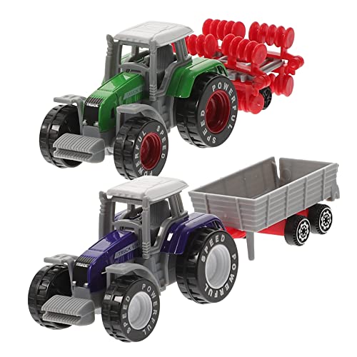 UKCOCO 2Stücke Lifelike LKW Modell aus Langlebigem Kunststoff Leuchtende Farben Fördert und Bewegung für Kleinkinder und Jungen Ab Jahren UKCOCO 2Stücke Lifelike LKW Modell aus Langlebigem Kunststoff Leuchtende Farben Fördert und Bewegung für Kleinkinder und Jungen Ab Jahren von UKCOCO