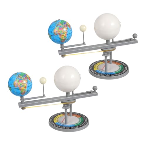 UKCOCO 2Stücke Sonne Erde Mond Modell Interaktives Solar System Science Kit für Pädagogisches Lehrwerkzeug Stem Bildung Einfach zu Montieren UKCOCO 2Stücke Sonne Erde Mond Modell Interaktives Solar System Science Kit für Pädagogisches Lehrwerkzeug Stem Bildung Einfach zu Montieren von UKCOCO