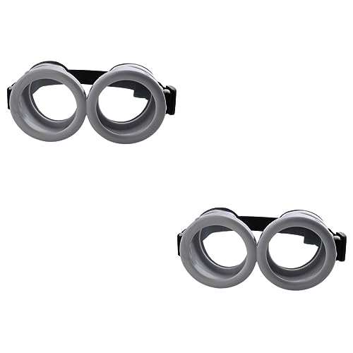 UKCOCO 2St Cocktailgläser 3D-Brille für den Fernseher 3D-Brille zu Hause Passive D-Brille Make-up-Brille das Geschenk Geschenke für kleine Geschenke bilden Requisiten Schminkspiegel Video von UKCOCO