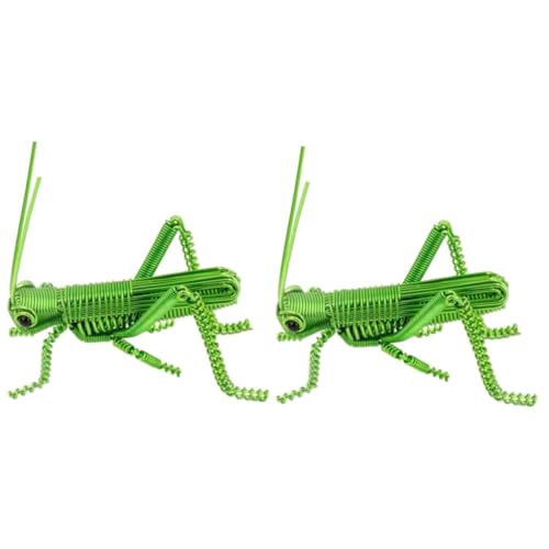 UKCOCO 2stücke Simulation Aluminium Figurine Insektenfigur Aus Aluminium Für Stilvolle Tischdekoration Für Wohnraum Büro Geschenkideen Und Besondere Anlässe Wie Weihnachten Und UKCOCO 2stücke Simulation Aluminium Figurine Insektenfigur Aus Aluminium Für Stilvolle Tischdekoration Für Wohnraum Büro Geschenkideen Und Besondere Anlässe Wie Weihnachten Und von UKCOCO