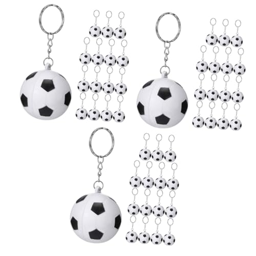 UKCOCO 3 Sätze Fußball Schlüsselanhänger Schild Jungs Mädchen Mehrere Geburtstag Taschen Für Fußballpartys Junge Groß Dekorationen Blau Karikatur Weiß Metall 15 Stücke * 3 UKCOCO 3 Sätze Fußball Schlüsselanhänger Schild Jungs Mädchen Mehrere Geburtstag Taschen Für Fußballpartys Junge Groß Dekorationen Blau Karikatur Weiß Metall 15 Stücke * 3 von UKCOCO