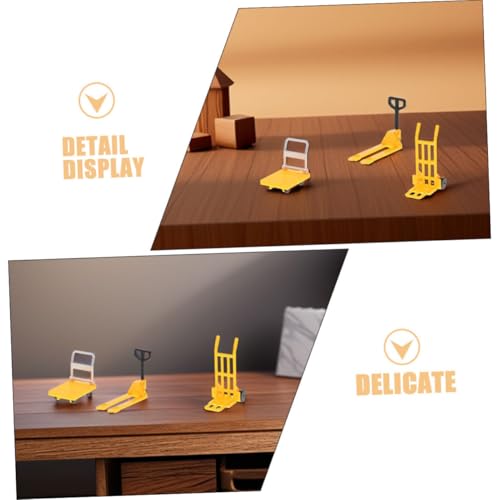 UKCOCO 3 Sätze Teiliges Miniatur Baustellenfahrzeug mit Kleinem Plattformwagen und Miniatur Bauwerkzeugen Detailreich Gestaltete Modelle für Beobachtung und Kreativität Lernspielzeug für UKCOCO 3 Sätze Teiliges Miniatur Baustellenfahrzeug mit Kleinem Plattformwagen und Miniatur Bauwerkzeugen Detailreich Gestaltete Modelle für Beobachtung und Kreativität Lernspielzeug für von UKCOCO