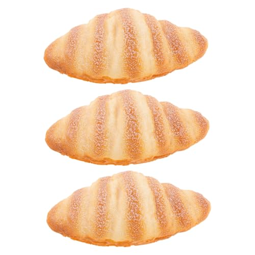 UKCOCO 3 Stück Teiliges Künstliches Brot Realistische Simulation Brotmodelle für Dekoration Fensterdisplay Food Fotografie Requisiten Restaurant UKCOCO 3 Stück Teiliges Künstliches Brot Realistische Simulation Brotmodelle für Dekoration Fensterdisplay Food Fotografie Requisiten Restaurant von UKCOCO