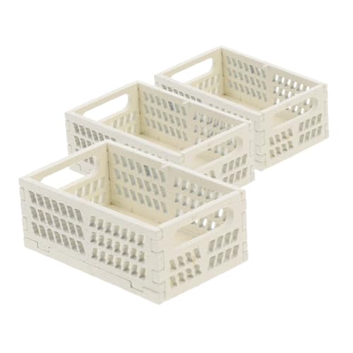 UKCOCO 3 Stück Teiliges Miniatur Holzregal für Puppenhaus Vielseitige Aufbewahrungskörbe für Dekoration und Fotografie für Schmuck und Kleine Accessoires UKCOCO 3 Stück Teiliges Miniatur Holzregal für Puppenhaus Vielseitige Aufbewahrungskörbe für Dekoration und Fotografie für Schmuck und Kleine Accessoires von UKCOCO