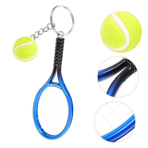 UKCOCO 3 Stück Tennis Schlüsselanhänger Einfach Klein Süß Schön Zum Aufhängen Schlüsselanhänger Dekorationen Sportgeschenke Schlüsselanhänger Ornamente Tennis Party UKCOCO 3 Stück Tennis Schlüsselanhänger Einfach Klein Süß Schön Zum Aufhängen Schlüsselanhänger Dekorationen Sportgeschenke Schlüsselanhänger Ornamente Tennis Party von UKCOCO