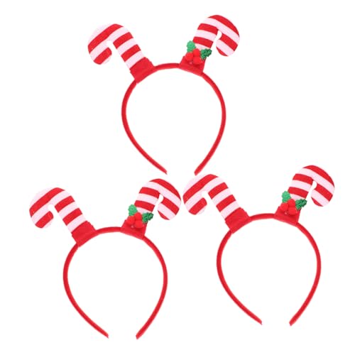 UKCOCO 3 Stück Weihnachts Haarreifen Candy Cane Haarreif Festliche Haarbänder Party Haarschmuck Komfortabel Langlebig für Weihnachtsfeier Festliche Dekoration UKCOCO 3 Stück Weihnachts Haarreifen Candy Cane Haarreif Festliche Haarbänder Party Haarschmuck Komfortabel Langlebig für Weihnachtsfeier Festliche Dekoration von UKCOCO