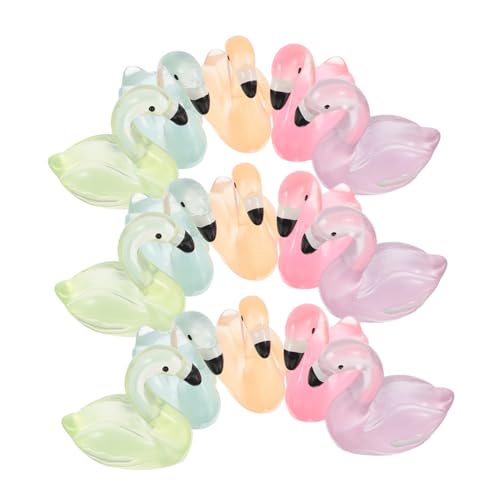 UKCOCO 30 Stück Miniatur Flamingo Deko Figuren Nachleuchtende Resin Ornamente für Tischdekoration Kreative Mikro Landschaftsdekoration Perfektes für Freunde und Familie UKCOCO 30 Stück Miniatur Flamingo Deko Figuren Nachleuchtende Resin Ornamente für Tischdekoration Kreative Mikro Landschaftsdekoration Perfektes für Freunde und Familie von UKCOCO