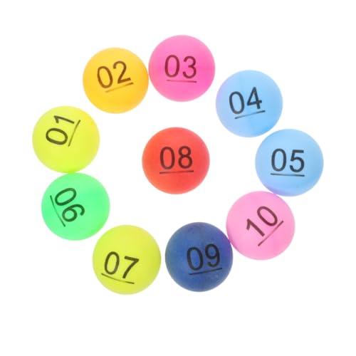 UKCOCO 30 Stück Teiliges Bunte Lotteriekugeln aus Langlebigem Kunststoff Nummeriert Wiederverwendbar und Vielseitig für Tombola Party Firmenfeier und Geburtstagsaktivitäten Geeignet UKCOCO 30 Stück Teiliges Bunte Lotteriekugeln aus Langlebigem Kunststoff Nummeriert Wiederverwendbar und Vielseitig für Tombola Party Firmenfeier und Geburtstagsaktivitäten Geeignet von UKCOCO