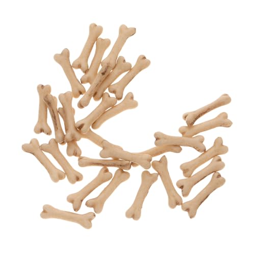 UKCOCO 30Stücke Knochen für Halloween Dekoration Kleine Skelette für Bastelprojekte Puppenhaus Requisiten Gruselige Tischdeko für Halloween Feiern Langlebige und Leicht UKCOCO 30Stücke Knochen für Halloween Dekoration Kleine Skelette für Bastelprojekte Puppenhaus Requisiten Gruselige Tischdeko für Halloween Feiern Langlebige und Leicht von UKCOCO