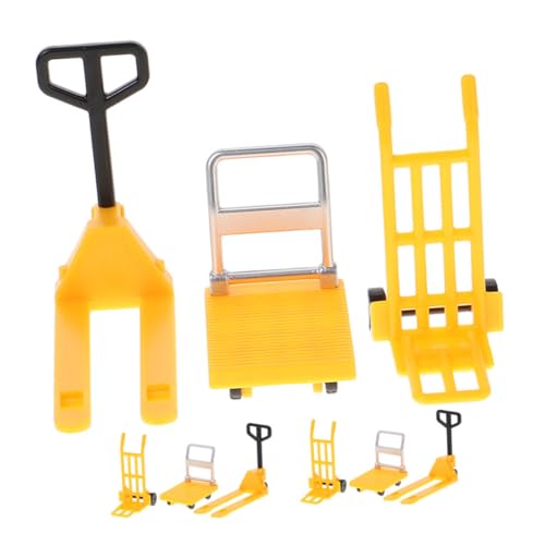 UKCOCO 3Sätze Mini Plattformwagen Mikromodelle für Gabelstapler und Handwagen Baustellenzubehör für Kreative Spielideen und Lernprojekte UKCOCO 3Sätze Mini Plattformwagen Mikromodelle für Gabelstapler und Handwagen Baustellenzubehör für Kreative Spielideen und Lernprojekte von UKCOCO