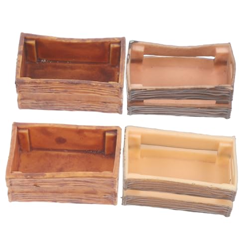 UKCOCO 4 Stück Doll House Teile Aufbewahrungsbox Wohnkultur Puppenhaus Produkt Hauszubehör für Zuhause Minikisten Miniaturhauszubehör Accessoires Tiny Homes Mini- PVC Hellbraun UKCOCO 4 Stück Doll House Teile Aufbewahrungsbox Wohnkultur Puppenhaus Produkt Hauszubehör für Zuhause Minikisten Miniaturhauszubehör Accessoires Tiny Homes Mini- PVC Hellbraun von UKCOCO