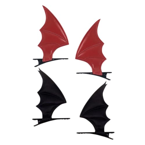 UKCOCO 4 Stück Gothic Halloween Haarschmuck Fledermausflügel Haarklammern für Festliche Anlässe für Halloween Feiern Cosplay und Fotoshootings Leicht und Vielseitig Langlebig für UKCOCO 4 Stück Gothic Halloween Haarschmuck Fledermausflügel Haarklammern für Festliche Anlässe für Halloween Feiern Cosplay und Fotoshootings Leicht und Vielseitig Langlebig für von UKCOCO