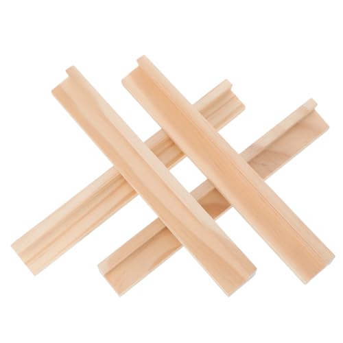 UKCOCO 4 Stück Holz Domino Halter Praktische DIY Domino Ständer für Spiele Holz Buchstaben Basis für Kreative Bastelprojekte und Stilvolle Präsentation UKCOCO 4 Stück Holz Domino Halter Praktische DIY Domino Ständer für Spiele Holz Buchstaben Basis für Kreative Bastelprojekte und Stilvolle Präsentation von UKCOCO