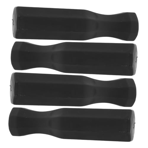 UKCOCO 4 Stück Kickergriffgriff Kicker Ersatzgriffe Fußball-Griffteile Finger Spieler üben austauschbarer Kickergriff Griffe für Fußballtische Kicker Zubehör PVC Black UKCOCO 4 Stück Kickergriffgriff Kicker Ersatzgriffe Fußball-Griffteile Finger Spieler üben austauschbarer Kickergriff Griffe für Fußballtische Kicker Zubehör PVC Black von UKCOCO