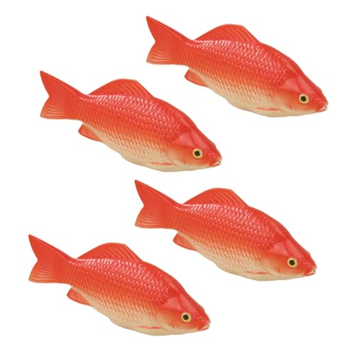 UKCOCO 4 Stück Künstliche Fischmodelle Realistische Simulation von Unterwasserfischen für Aquarien und Gartendekoration für Fotografie und Stilvolle Deko UKCOCO 4 Stück Künstliche Fischmodelle Realistische Simulation von Unterwasserfischen für Aquarien und Gartendekoration für Fotografie und Stilvolle Deko von UKCOCO