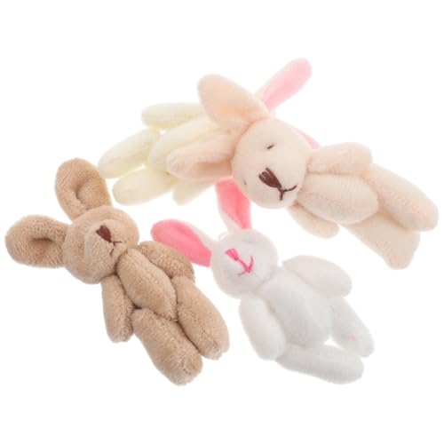 UKCOCO 4 Stück Plüschtier Puppe Diy-verzierung Auto Süße Häschen-bastelarbeiten Thema Material Anhängerdekor Kunsthandwerk-hasen-ornament Ostern Kleidung Kurzer Plüsch UKCOCO 4 Stück Plüschtier Puppe Diy-verzierung Auto Süße Häschen-bastelarbeiten Thema Material Anhängerdekor Kunsthandwerk-hasen-ornament Ostern Kleidung Kurzer Plüsch von UKCOCO