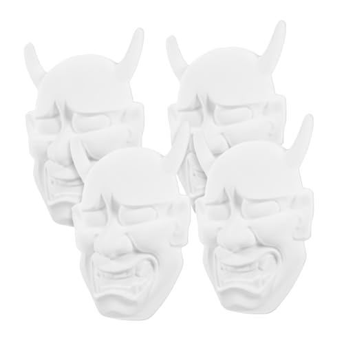 UKCOCO 4 Stück Teiliges DIY PVC Masken Weiß Unbemalt zum Bemalen Leicht und Sicher für Halloween Karneval Cosplay und Kindergeburtstag Kreative Masken zum Selbergestalten UKCOCO 4 Stück Teiliges DIY PVC Masken Weiß Unbemalt zum Bemalen Leicht und Sicher für Halloween Karneval Cosplay und Kindergeburtstag Kreative Masken zum Selbergestalten von UKCOCO