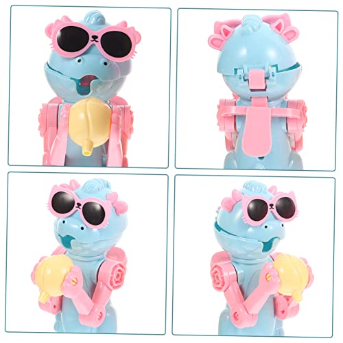 UKCOCO 4 Stück Teiliges Dinosaurier Lollipop Roboter Kreativer Lutscherspender Bunter Lutscherhalter für Kinderpartys für Jungen und Mädchen Einfach zu Bedienen von UKCOCO