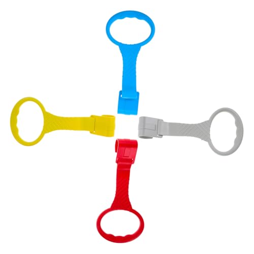 UKCOCO 4 Stück Teiliges Pull Up Ringe Multifunktionale Stehhilfe für Junge Mädchen Krippen Hilfsringe Laufen Stabile Unterstützung für Entwicklung von Kleinkindern von UKCOCO