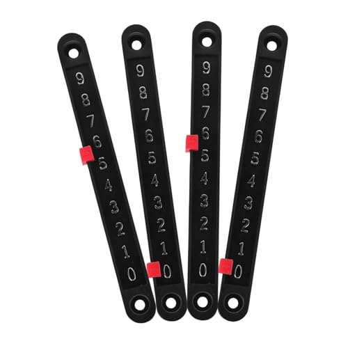 UKCOCO 4 Stück Tischfußballtorschütze Tischfußball Punkten Kicker Zubehör Football Party Supplies Partydekorationen zum Thema Fußball Umweltfreundlicher Kunststoff Black UKCOCO 4 Stück Tischfußballtorschütze Tischfußball Punkten Kicker Zubehör Football Party Supplies Partydekorationen zum Thema Fußball Umweltfreundlicher Kunststoff Black von UKCOCO