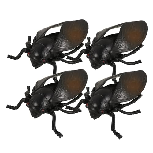 UKCOCO 4 Stück Zikade-Ornament Zikadendekorationen Mini-zikade Künstliche Zikade Simulation Von Zikaden Lebensechte Zikaden Insektendekor Lebensechtes Insekt Plastik Black UKCOCO 4 Stück Zikade-Ornament Zikadendekorationen Mini-zikade Künstliche Zikade Simulation Von Zikaden Lebensechte Zikaden Insektendekor Lebensechtes Insekt Plastik Black von UKCOCO