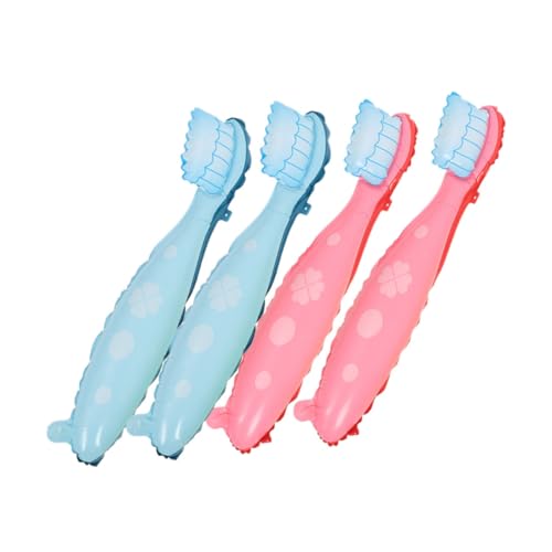 UKCOCO 4 Stücke Zahnbürste Zahnbürste Kleinkind Zahnbürste Zahnbürsten Kleinkind Zahnbürste Zahn Ballons Winzige Ballons Riesige Manuelle Zahnbürste Prop Pe von UKCOCO