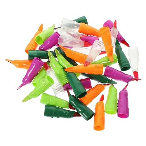 UKCOCO 40 Stück Teiliges Halloween Nagelset mit Leuchtenden Fingerverlängerungen Buntes Hexen Kostümzubehör Flexible Fake Nägel für Grusel Cosplay und Horror Partys UKCOCO 40 Stück Teiliges Halloween Nagelset mit Leuchtenden Fingerverlängerungen Buntes Hexen Kostümzubehör Flexible Fake Nägel für Grusel Cosplay und Horror Partys von UKCOCO