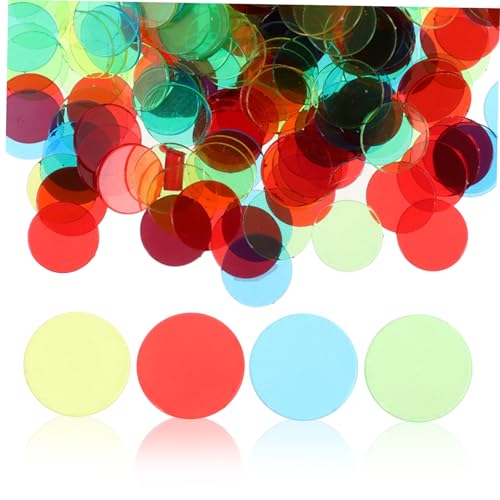 UKCOCO 400Stücke Bingo Marker Chips Farben Spielsteine für Bingo Spielkarten zur Abdeckung Angerufener UKCOCO 400Stücke Bingo Marker Chips Farben Spielsteine für Bingo Spielkarten zur Abdeckung Angerufener von UKCOCO