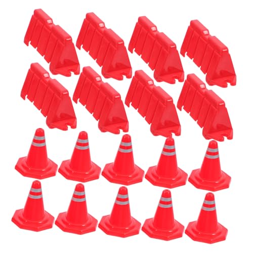 UKCOCO 40Stücke Verkehrshütchen Barrikaden und Straßenschilder aus Robustem Rollenspielspielzeug für Pädagogisches Lernen und Kreative Konstruktion UKCOCO 40Stücke Verkehrshütchen Barrikaden und Straßenschilder aus Robustem Rollenspielspielzeug für Pädagogisches Lernen und Kreative Konstruktion von UKCOCO