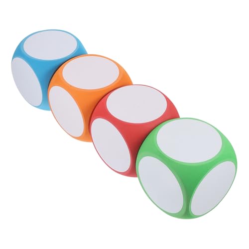 UKCOCO 4Stücke DIY Schaumstoffwürfel Leere Spielwürfel für Kreative Projekte Pädagogische Unterstützung im Klassenzimmer Vielseitig Einsetzbar und Aktivitäten Partys UKCOCO 4Stücke DIY Schaumstoffwürfel Leere Spielwürfel für Kreative Projekte Pädagogische Unterstützung im Klassenzimmer Vielseitig Einsetzbar und Aktivitäten Partys von UKCOCO