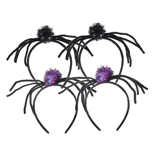 UKCOCO 4Stücke Halloween Spinnen Stirnbänder Cosplay Haarreifen für Halloween Partys Vielseitige Foto Requisiten für Dekorationen UKCOCO 4Stücke Halloween Spinnen Stirnbänder Cosplay Haarreifen für Halloween Partys Vielseitige Foto Requisiten für Dekorationen von UKCOCO